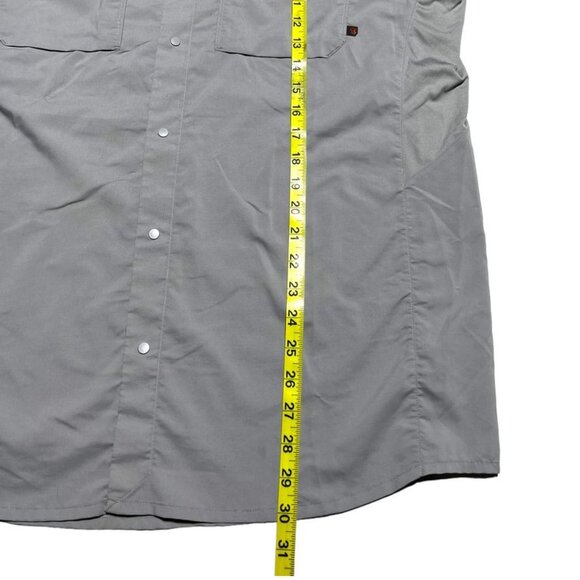 Mountain Hard Wear Gray Button Front Shirt Size XL - Picture 5 of 6